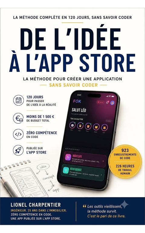 Couverture — De l'idée à l'App Store